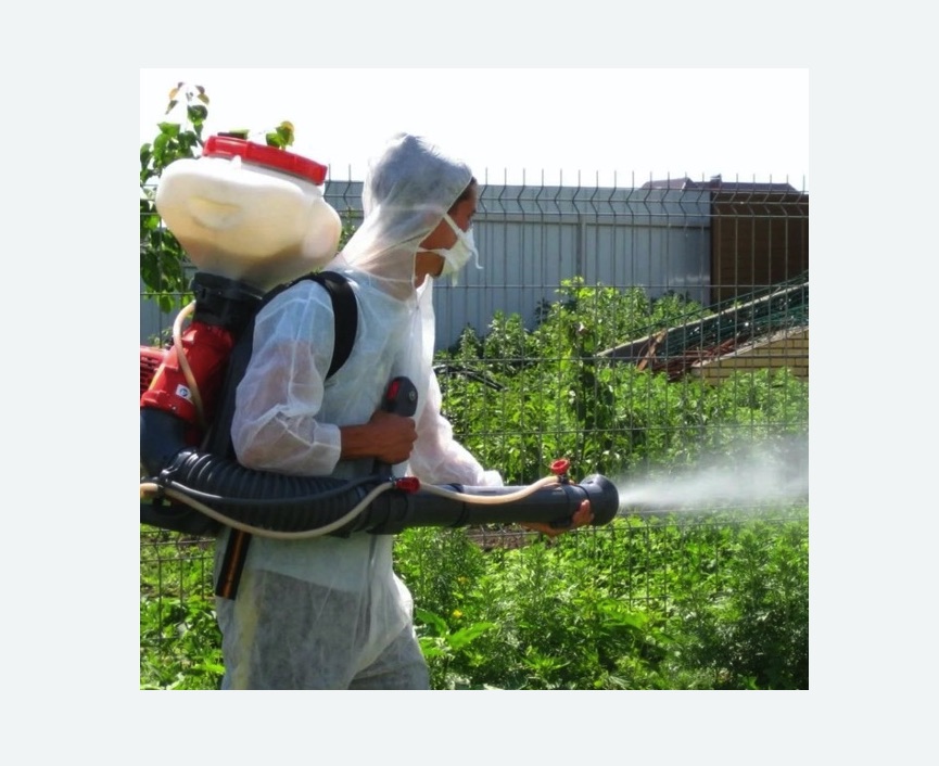 Акарицидная обработка территории в Макарьеве